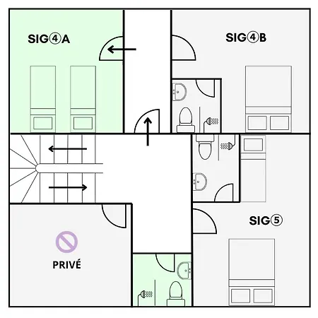 לינה וארוחת בוקר Abitarela - - סיג'אן